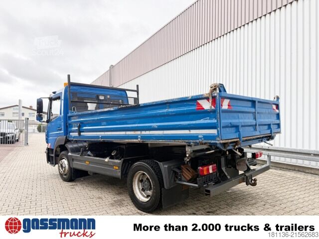 Kipper LKW Mercedes-Benz Atego 1224 K 4x2, Meiller 3-S-Kipper  2x AHK Öl
