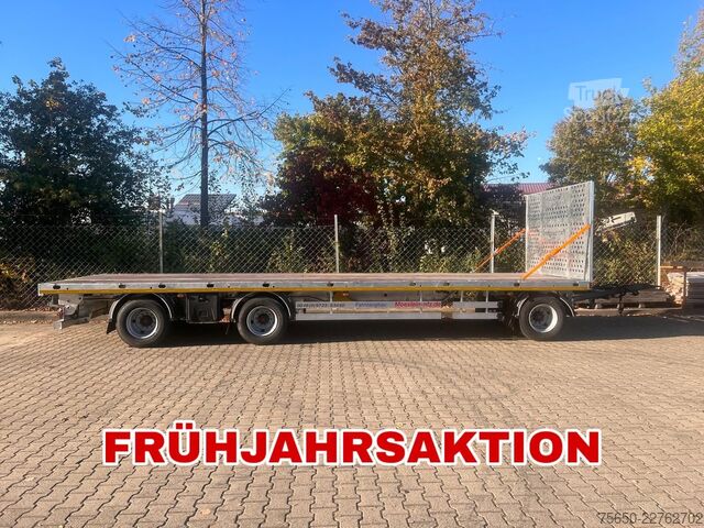 Anhänger mit offener Pritsche Möslein T 3 Plato 8,6 m  3 Achs Jumbo- Plato- Anhänger 8,60 m, Mega