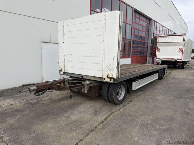 Открытый прицеп Fliegl ZPS180  2 Achs Jumbo-Plato- Anhänger