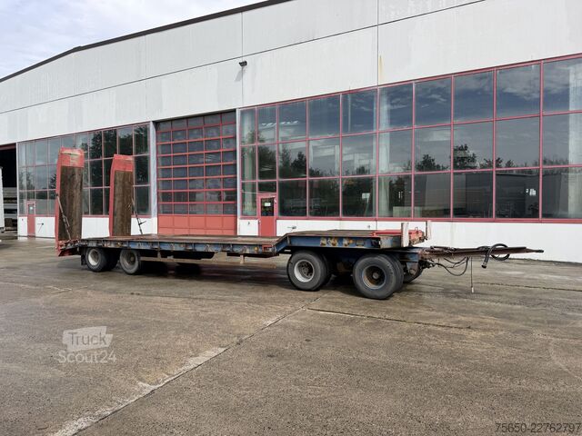 Naczepa niskopodwoziowa Goldhofer TU-4-2x2-31/80  4 Achs Tiefladeranhänger