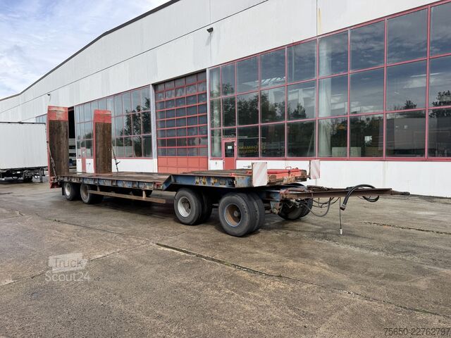 Naczepa niskopodwoziowa Goldhofer TU-4-2x2-31/80  4 Achs Tiefladeranhänger