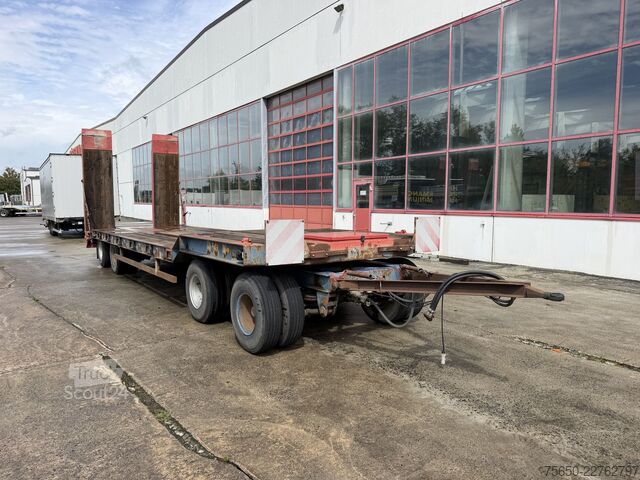 Naczepa niskopodwoziowa Goldhofer TU-4-2x2-31/80  4 Achs Tiefladeranhänger