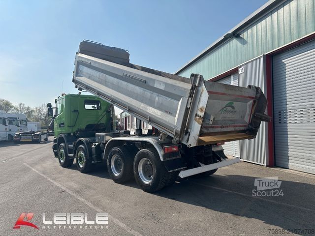 Camión volquete trilateral SCANIA G 450CB8x4MHZ*Bordmatik*Blattfeder*Retarder*