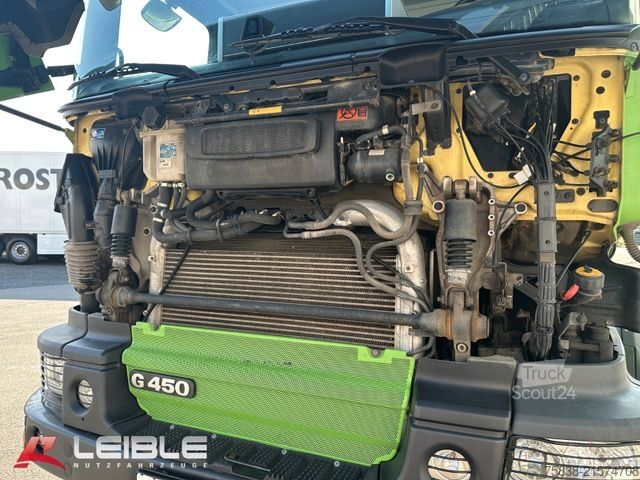 Camión volquete trilateral SCANIA G 450CB8x4MHZ*Bordmatik*Blattfeder*Retarder*