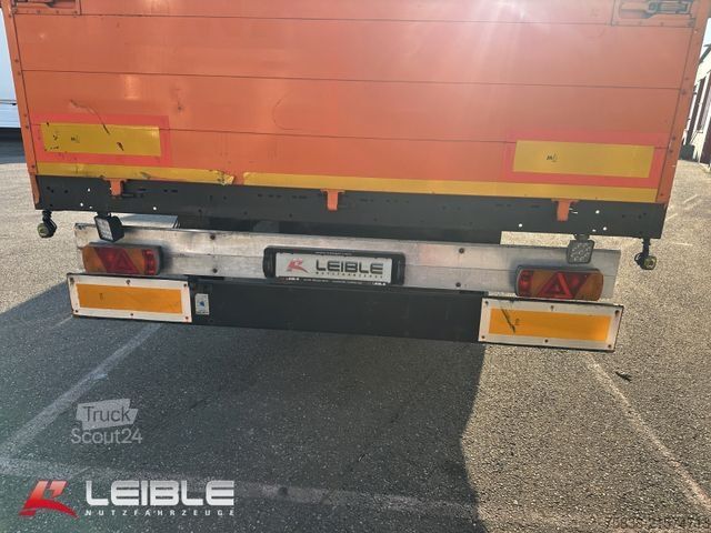 Remorque semi-plateforme de travail KÖGEL SN 24*Bordwand Baustoff *Rungentaschen*SAF Achse
