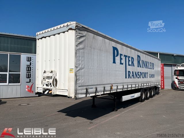 Semi-remorque bâchée KRONE SD*Tautliner*Code XL+Getränke*Liftachse*SAF*
