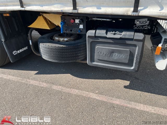 Semi-remorque bâchée KRONE SD*Tautliner*Code XL+Getränke*Liftachse*SAF*
