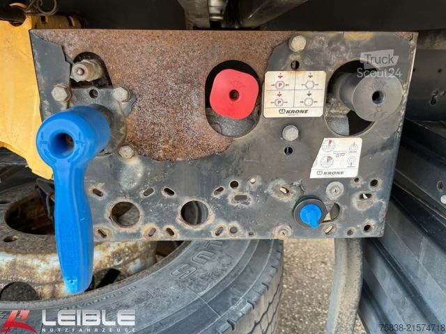 Semi-remorque bâchée KRONE SD*Tautliner*Code XL+Getränke*Liftachse*SAF*