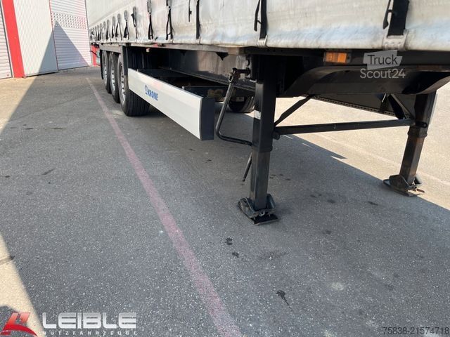 Semi-remorque bâchée KRONE SD*Tautliner*Code XL+Getränke*Liftachse*SAF*
