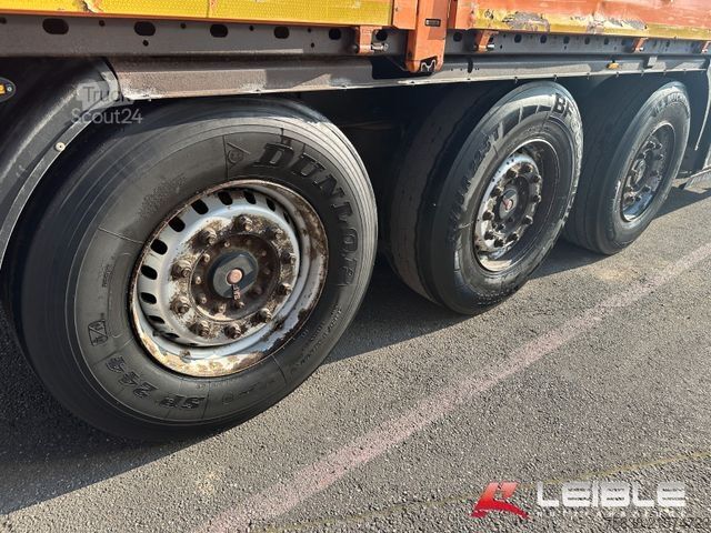 Remorque semi-ouverte KÖGEL SN 24*Bordwand Baustoff *Rungentaschen*SAF Achse
