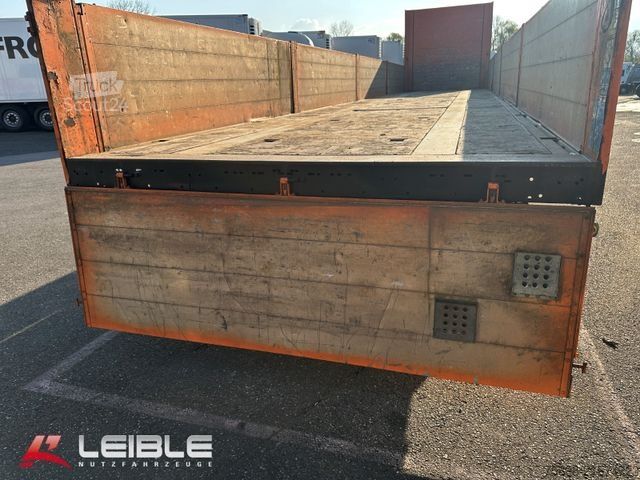 Remorque semi-ouverte KÖGEL SN 24*Bordwand Baustoff *Rungentaschen*SAF Achse