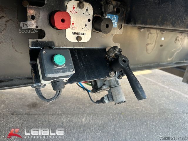 Remorque semi-ouverte KÖGEL SN 24*Bordwand Baustoff *Rungentaschen*SAF Achse