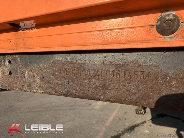 Remorque semi-ouverte KÖGEL SN 24*Bordwand Baustoff *Rungentaschen*SAF Achse