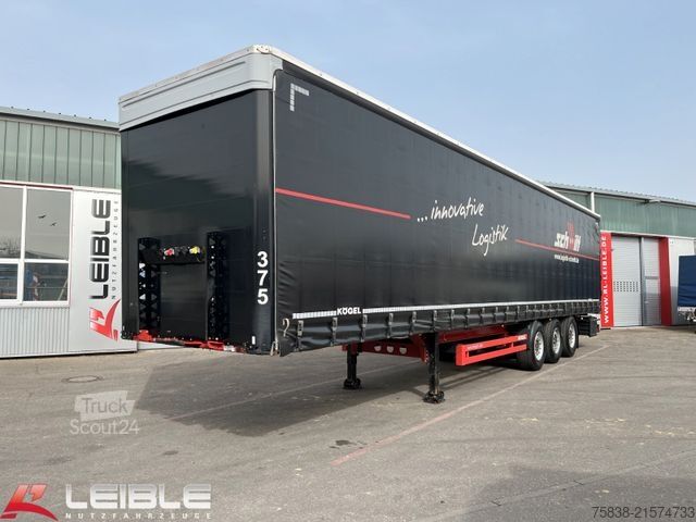 Semi-remorque bâchée KÖGEL SN 24*Standard Tautliner*Zertifikat Code XL*SAF*