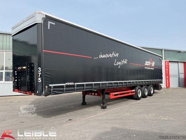 Semi-remorque bâchée KÖGEL SN 24*Standard Tautliner*Zertifikat Code XL*SAF*