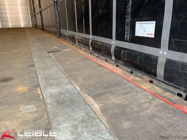 Semi-remorque bâchée KÖGEL SN 24*Standard Tautliner*Zertifikat Code XL*SAF*