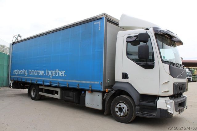 Autocarro con pianale e telone VOLVO FL 210 4x2 BL - Nr.: 539