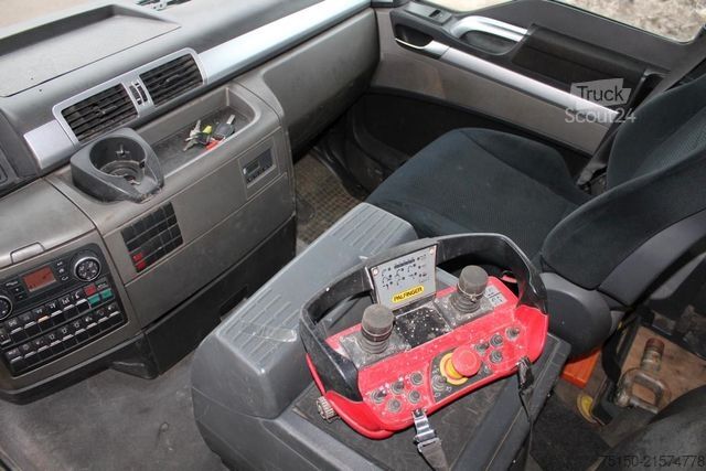 Camión portacontenedores de gancho MAN 26.480 6x2 KRAN PALFINGER Nr: 249