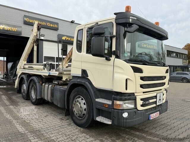 Kippers vrachtauto Scania P 320 6x2 Absetzkipper Euro 6 Teleskopierbar