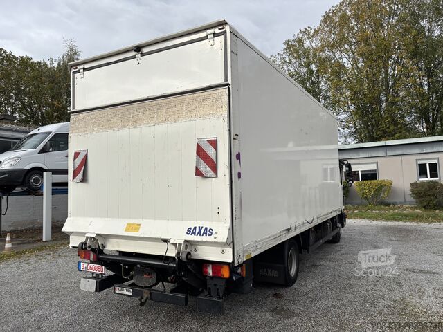 Truck with box body and tail lift MAN TGL 8.190 BL