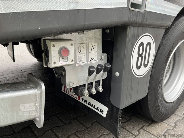 Zemas kravnesības puspiekabe Faymonville MAX Trailer  4-Achs-Tele-Semi-hydr.  RA