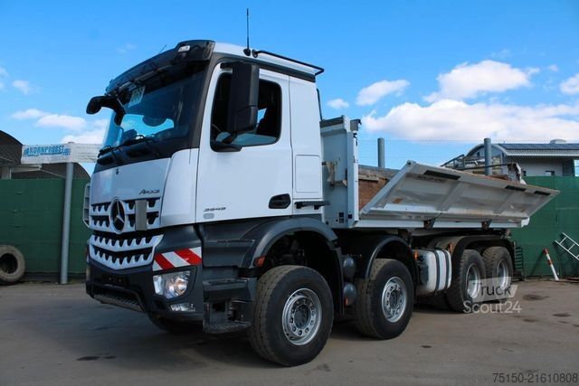 Tristrani prekucnik MERCEDES-BENZ 3545 8x4 BB RETARDER BORDMATIK AHK Nr.: 268