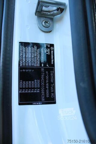 Tristrani prekucnik MERCEDES-BENZ 3545 8x4 BB RETARDER BORDMATIK AHK Nr.: 268