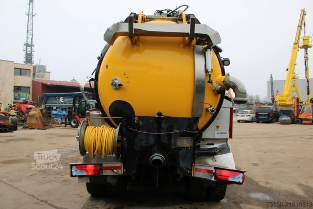 Wywrotka próżniowa SCANIA G 450 8x4 - UNFALL - KANALREINIGER - Nr.: 014