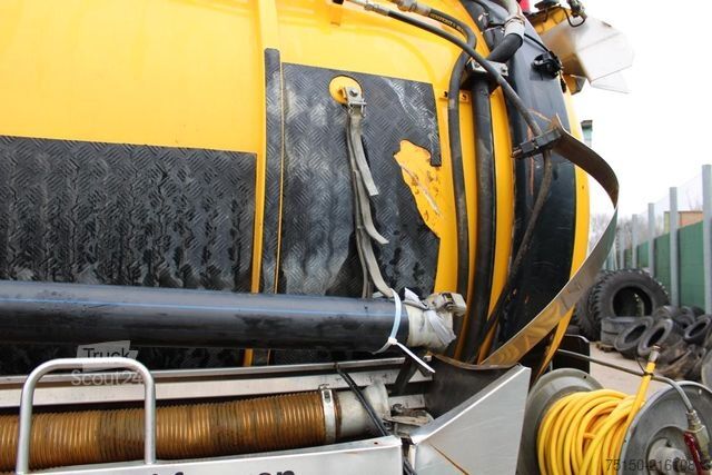 Wywrotka próżniowa SCANIA G 450 8x4 - UNFALL - KANALREINIGER - Nr.: 014