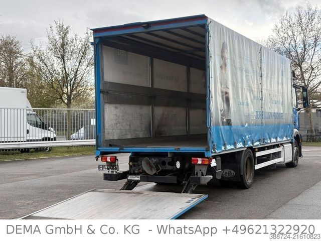 Flatbed truck with tarp MERCEDES-BENZ Antos1830*E6c*AHK*LBW*Klima*Schwenkwänd-L*Kamera