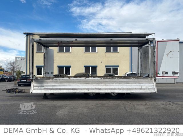 Beverage trailer  ZA 18*Tandem*Vollluft*Liftachse*Schwenkwände*TÜV
