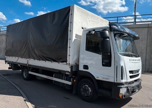 Curtain sider van IVECO Eurocargo 100E21 E6 LBW-Bär Klima,