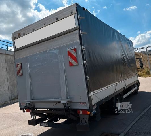 Curtain sider van IVECO Eurocargo 100E21 E6 LBW-Bär Klima,