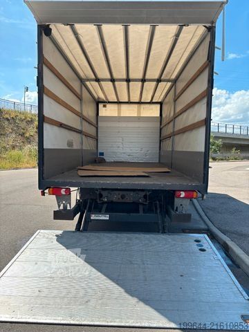 Flatbed truck with tarp IVECO Eurocargo 100E21 E6 LBW-Bär  Klima,