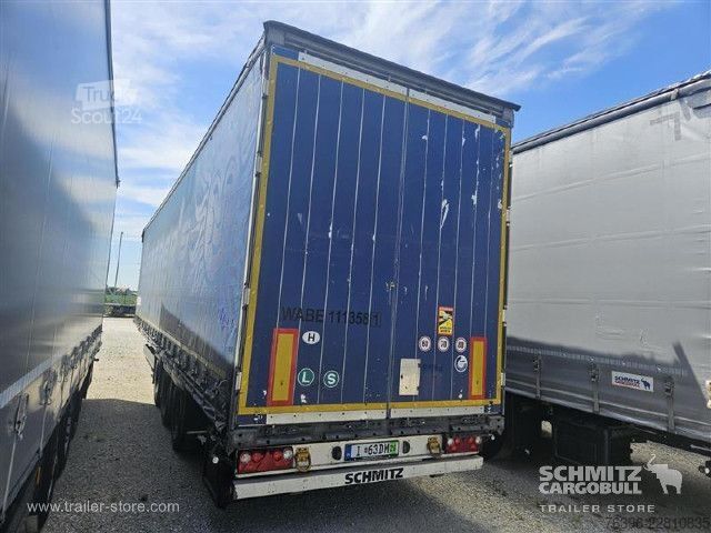 Ανοιχτό ημιρυμουλκούμενο με μουσαμά Schmitz Cargobull Semitrailer Curtainsider Mega