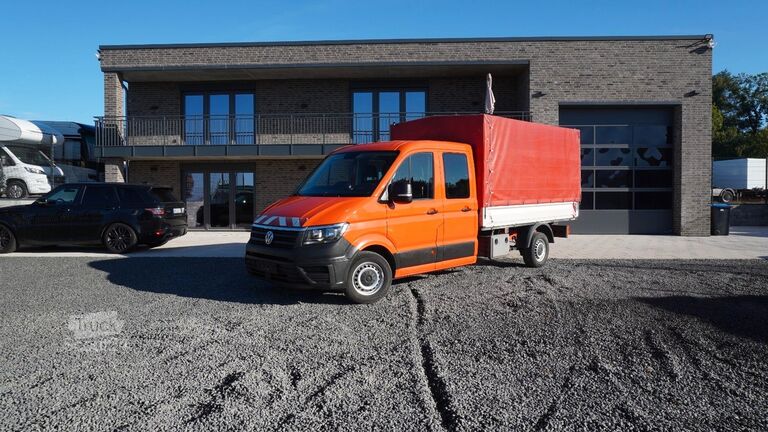 Furgon cu prelată laterală VW Crafter 35 2.0 TDI Doka L4 Standheizung Plane