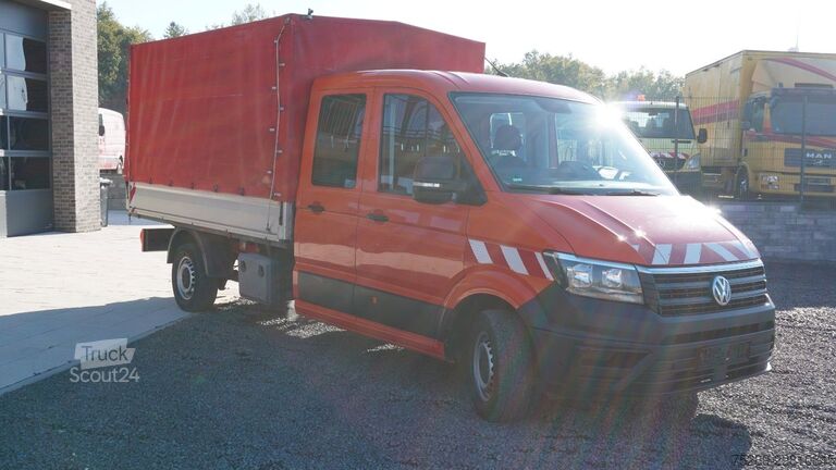 Furgon cu prelată laterală VW Crafter 35 2.0 TDI Doka L4 Standheizung Plane