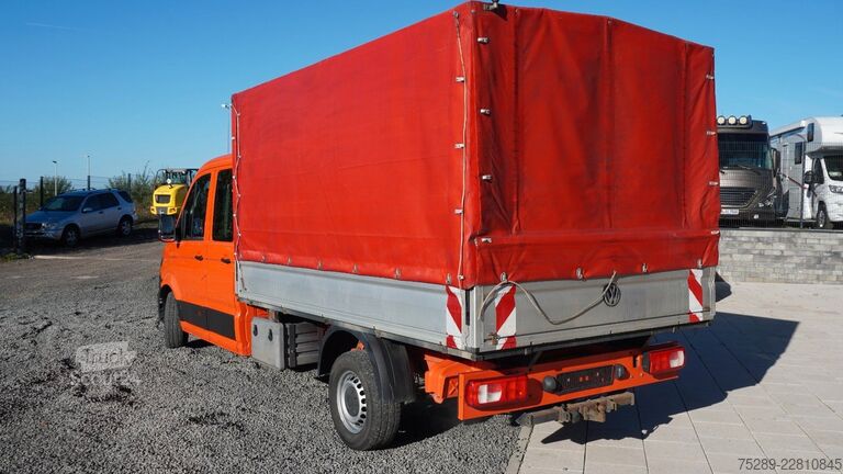 Furgon cu prelată laterală VW Crafter 35 2.0 TDI Doka L4 Standheizung Plane