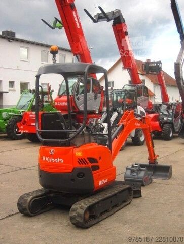 Мини багер KUBOTA U17-3a  * 2x Löffel *
