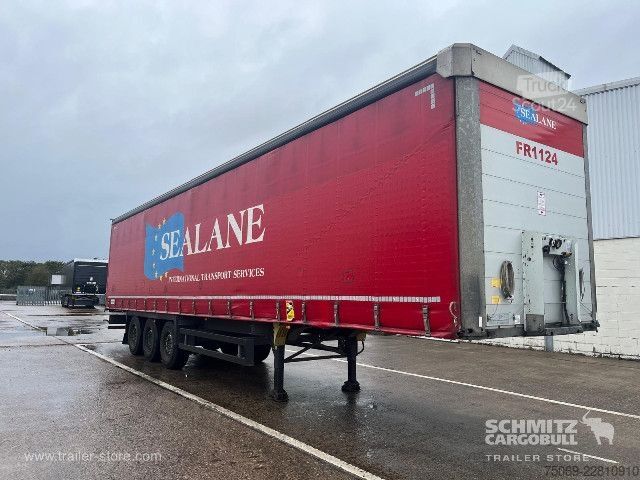 Brandalı açık yarı römork Schmitz Cargobull Curtainsider Standard