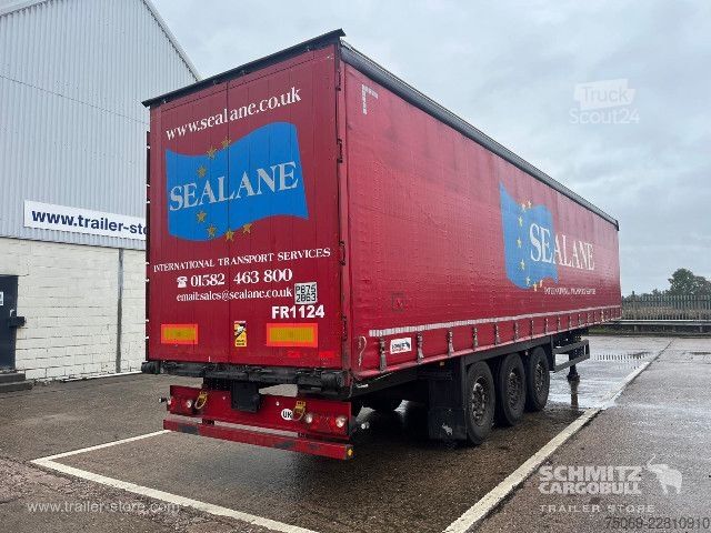 Brandalı açık yarı römork Schmitz Cargobull Curtainsider Standard