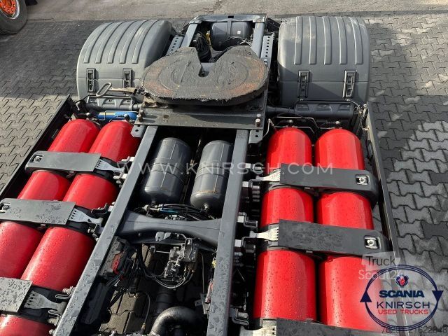Standard tractor unit SCANIA G410A4X2NA / CNG / Retarder / Highline