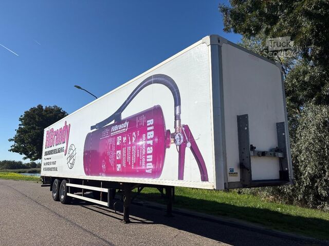 Caisse fermée Groenewegen DRO-14-18 Closed Box / Koffer / BPW Axle / Drum...