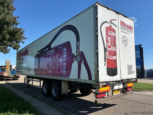 Caisse fermée Groenewegen DRO-14-18 Closed Box / Koffer / BPW Axle / Drum...