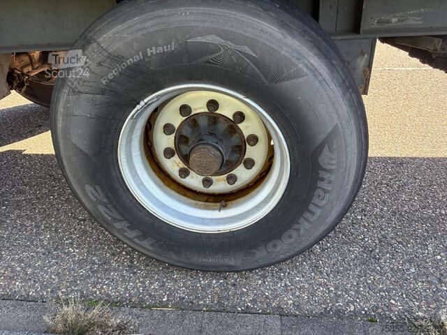 Presenning Groenewegen DRO-12-20 2-Axle / Tent / Bordwande / BPW Alxes...