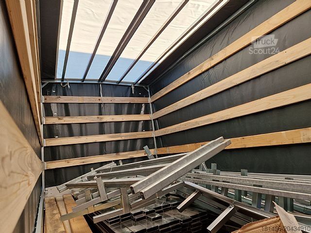 Avtomobilska prikolica trailershop Hochlader mit Plane Spriegel 405x203x210cm lager