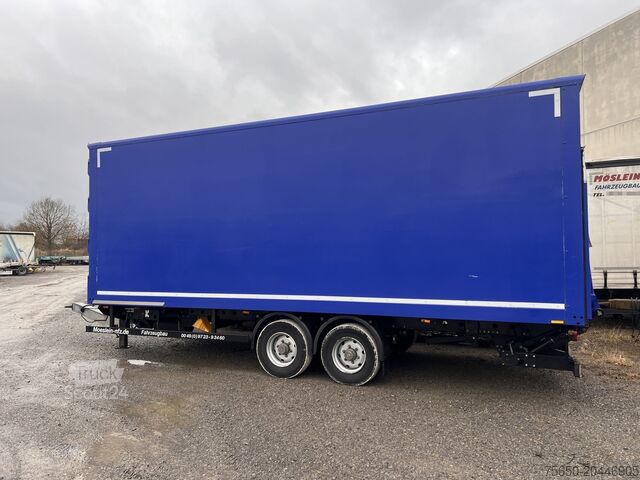 Kasti piekabe Möslein TKO 105 DL Schwebheim  Tandem Koffer, Ladebordwand + Durchladbar, Wenig Benutzt
