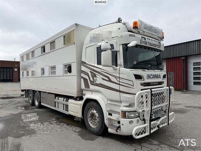 Transporte de gado Scania R580