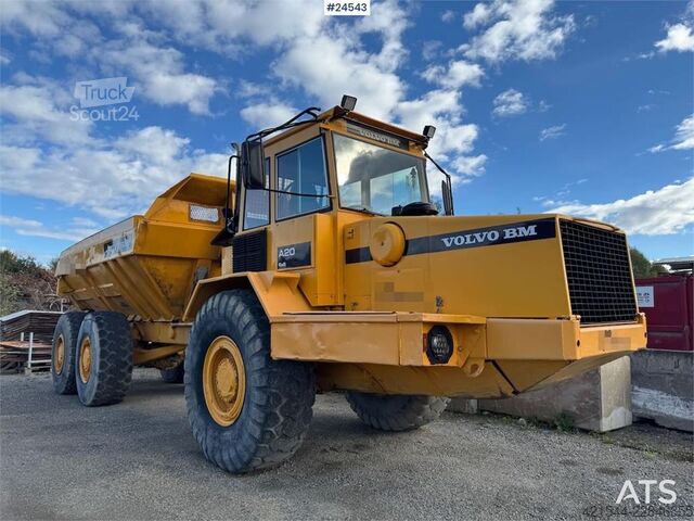 Dumper Volvo A20 Dumper – Certified until 06/2027