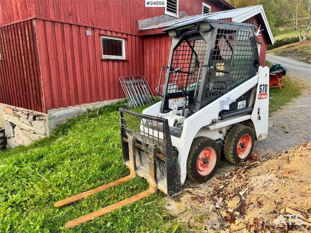 Φορτωτής Bobcat S70 Compact Loader with Sweeper, Bucket and Pallet